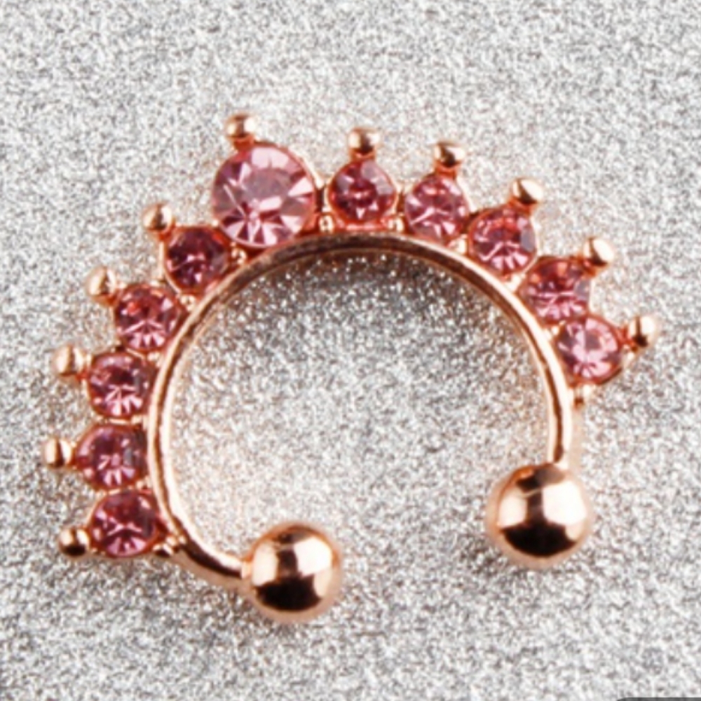 Rose Gold Nose Ring/Cuff!